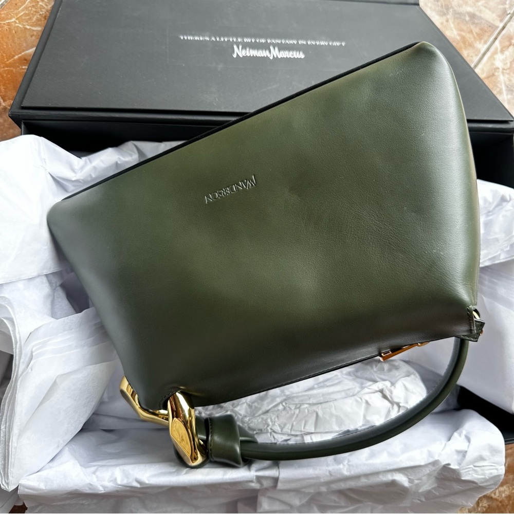 JW Anderson JWA Corner Small Leather Shoulder Bag - Picture 5 of 7